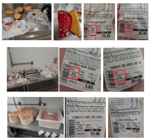 DECON encontra 400 kg de alimentos fora de validade de consumo sendo comercializados em mercado no município de Nova Iguaçu